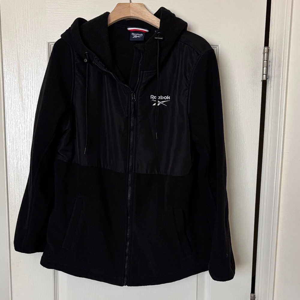 Reebok Black Hooded Jacket